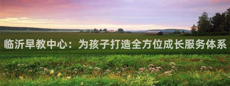 天顺娱乐聆且判p29999：临沂早教中心：为孩子打造全方位成长服务体系