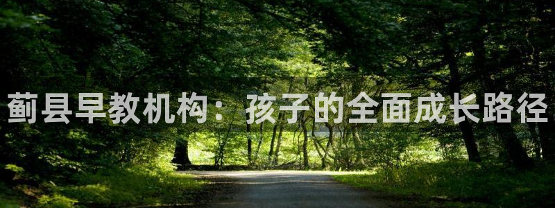 天顺娱乐05b判官333OO：蓟县早教机构：孩子的全面成长路径