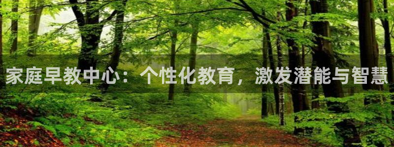 天顺娱乐倏943994：家庭早教中心：个性化教育，激发潜能与智慧