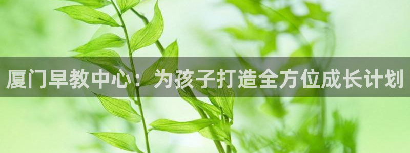 天顺娱乐扣53553：厦门早教中心：为孩子打造全方位成长计划