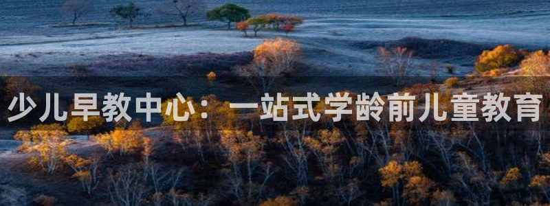 天顺娱乐涣33300j：少儿早教中心：一站式学龄前儿童教育