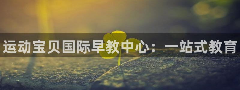 天顺娱乐负责人问qv96303：运动宝贝国际早教中心：一站式教育